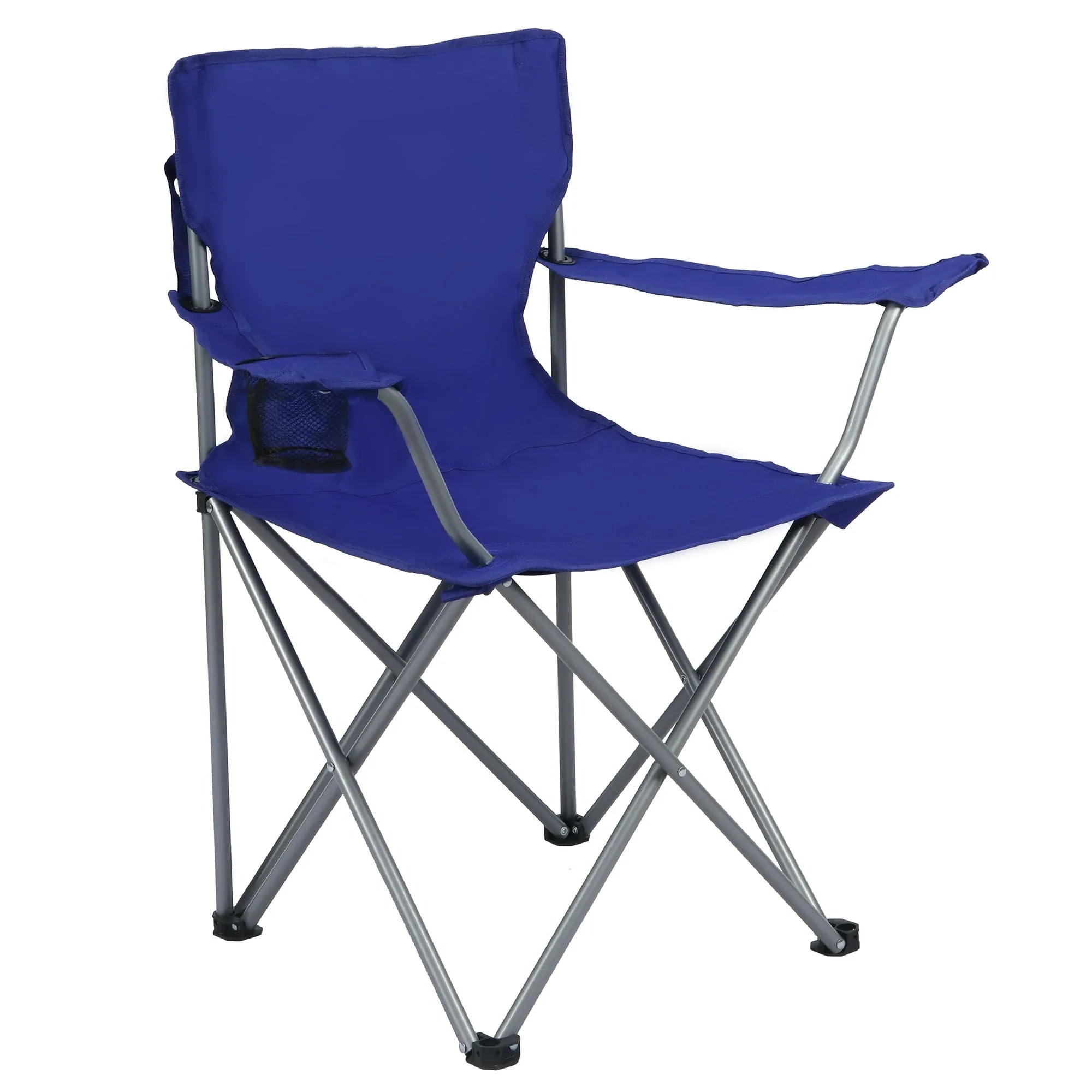 Ozark Trail Quad Folding Camp Chair with Cup Holder