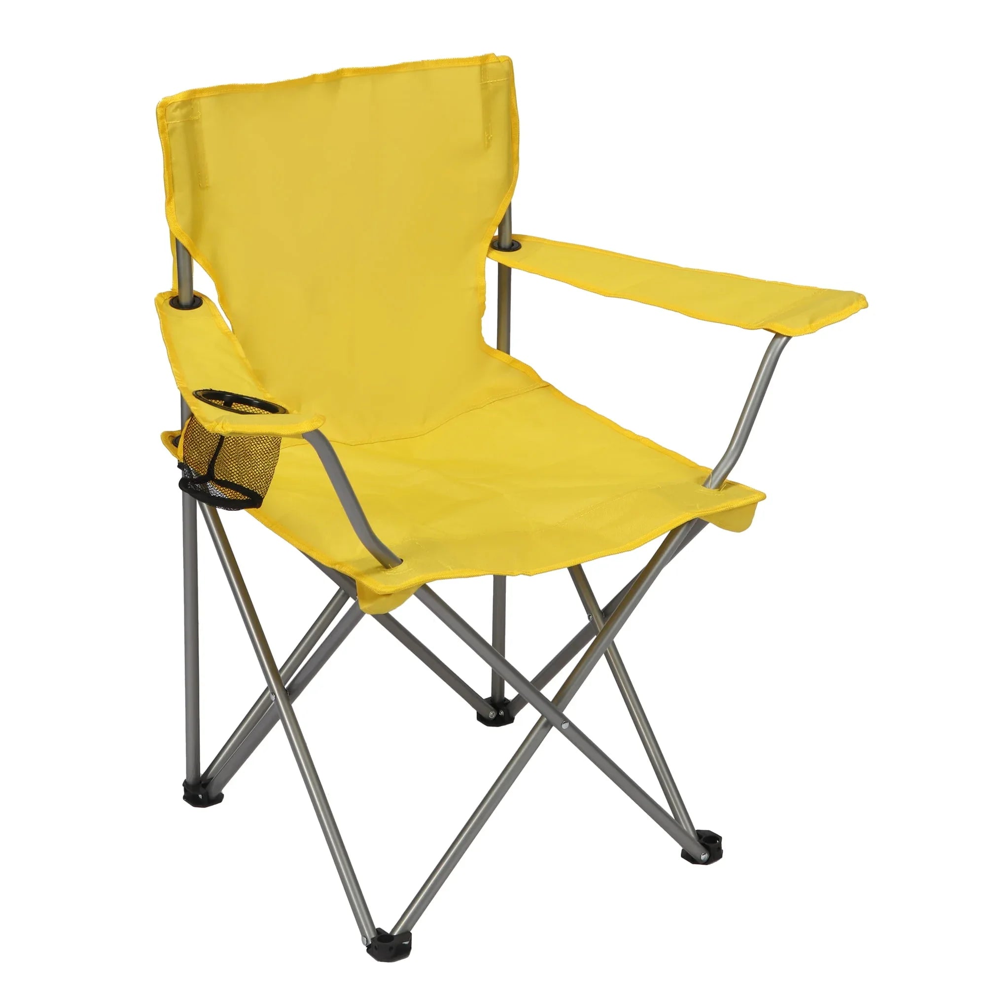 Ozark Trail Quad Folding Camp Chair with Cup Holder