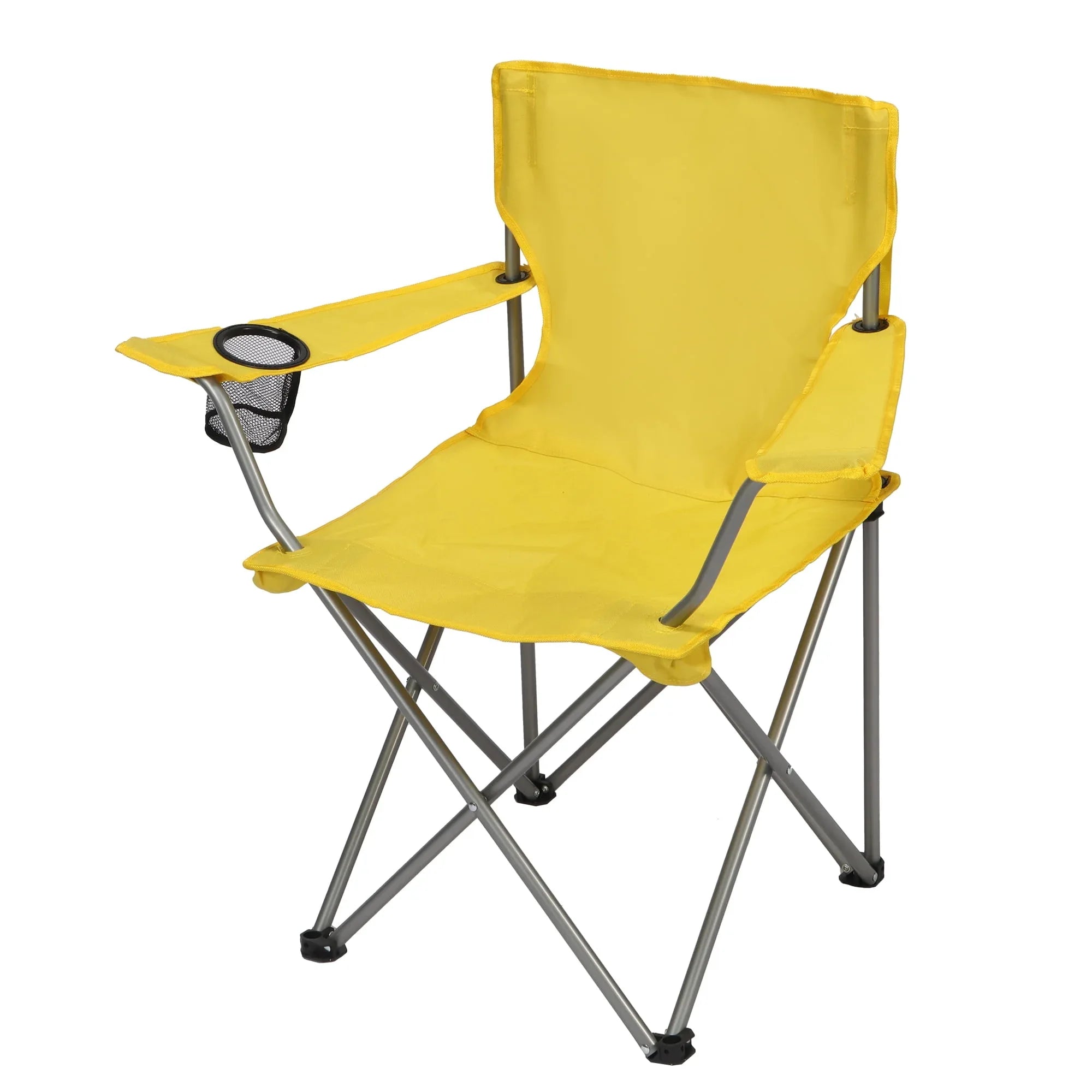 Ozark Trail Quad Folding Camp Chair with Cup Holder