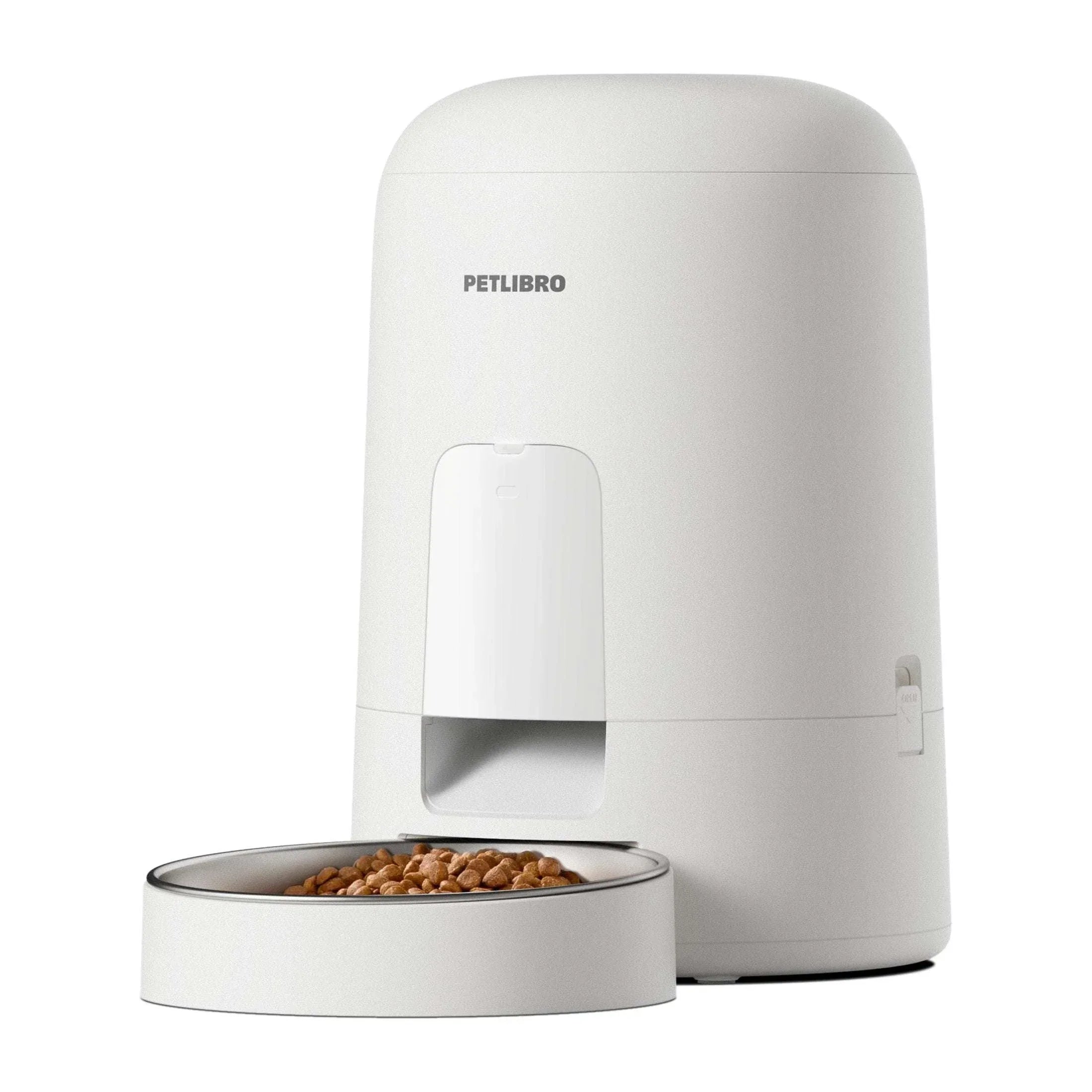 Petlibro 2L Air Automatic Cat Feeder, Battery-Operated Food Dispenser with 180-Day Battery Life, AIR Timed Feeder for Cats & Dogs, White - USA MEGA SHOP
