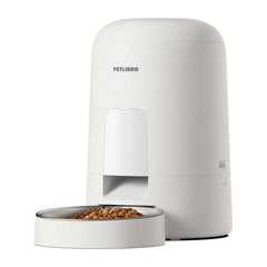Petlibro 2L Air Automatic Cat Feeder, Battery-Operated Food Dispenser with 180-Day Battery Life, AIR Timed Feeder for Cats & Dogs, White - USA MEGA SHOP