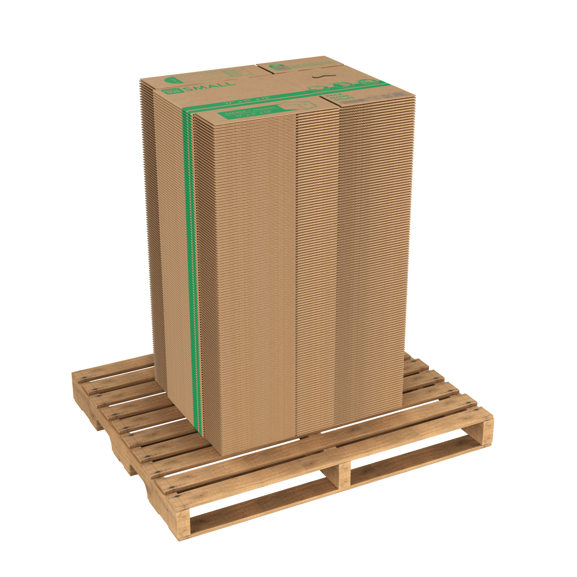 Pen+Gear Small Moving Boxes, 17 in. L x 11 in. W x 12 in. H, Kraft