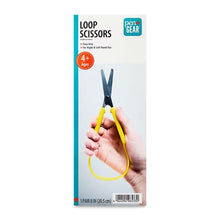 Pen+Gear scissors package showing yellow adaptive scissors