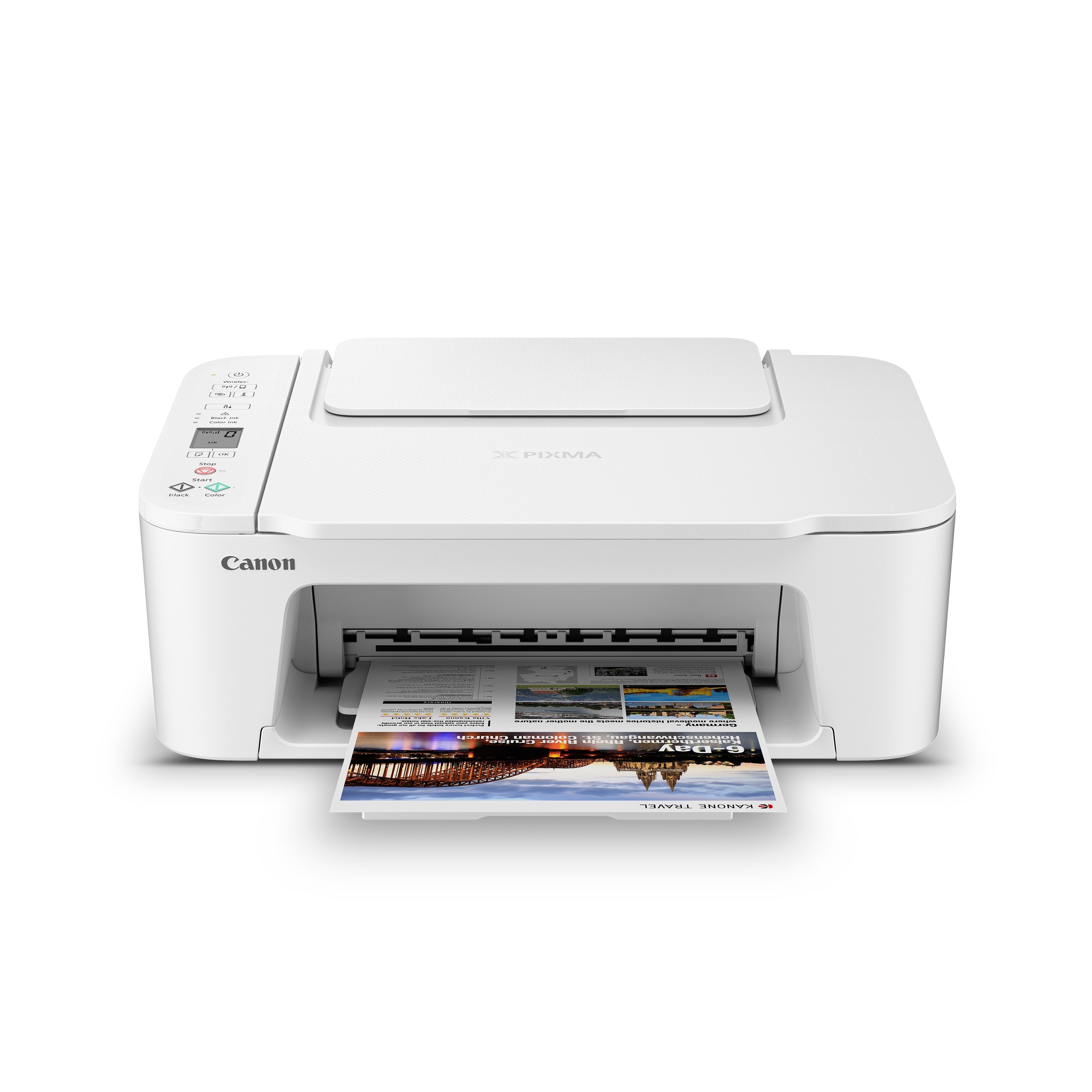 Canon PIXMA TS3722 All-In-One, Wireless Inkjet Printer for Home Office
