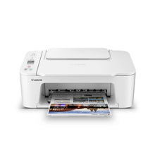 Canon PIXMA TS3722 wireless inkjet all-in-one printer, front paper output tray