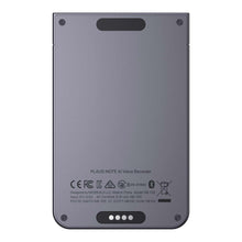 PLAUD note-taker back with speaker grille and regulatory label