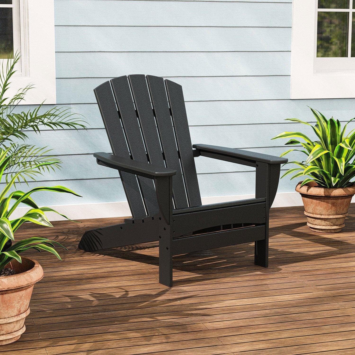 POLYWOOD Gulf Shores Adirondack Chair - USA MEGA SHOP