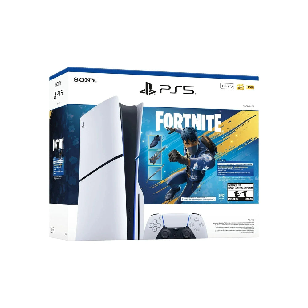 PlayStation 5 Console 1TB Fortnite - Flowering Chaos Bundle - USA MEGA SHOP