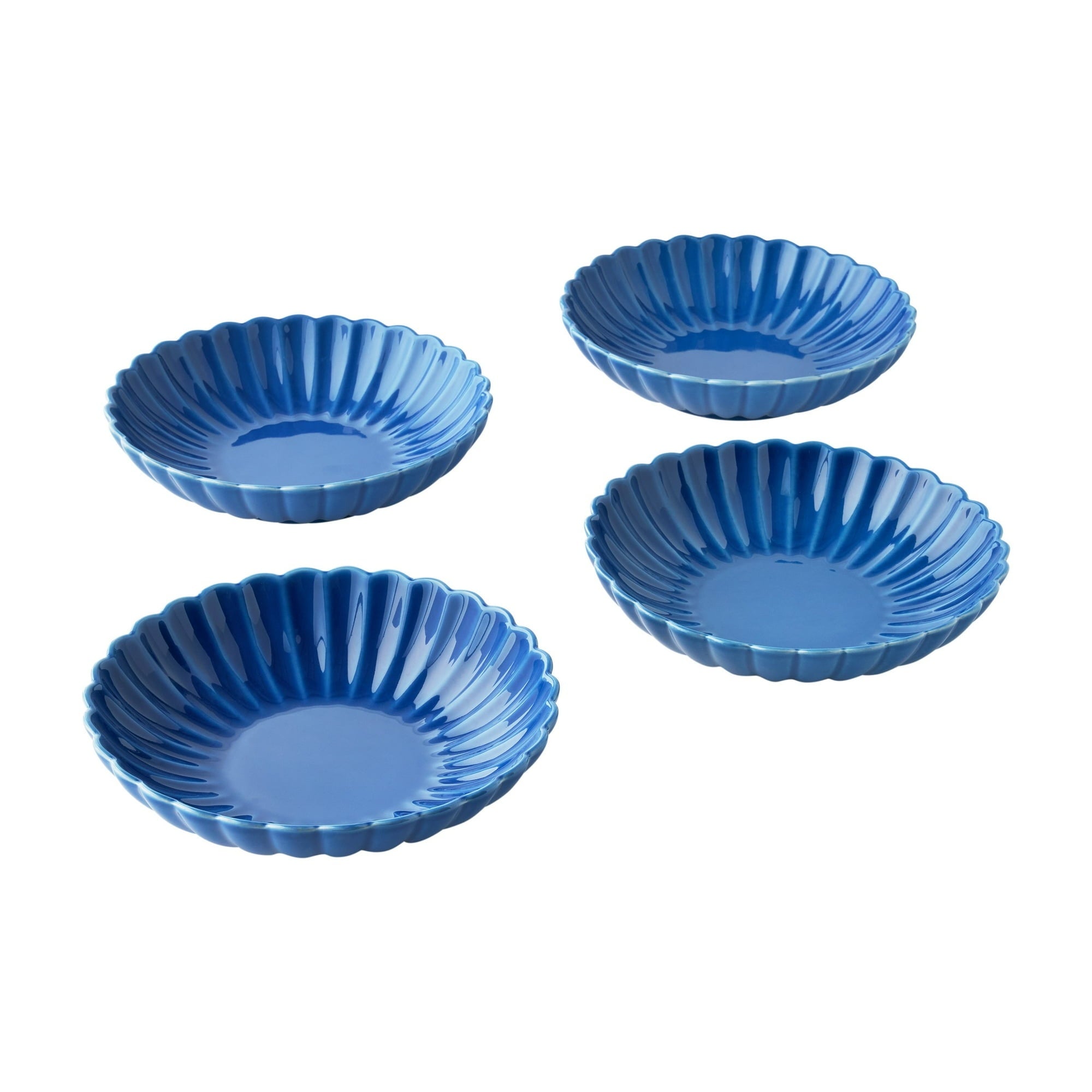 The Pioneer Woman Colette Stoneware Dinner Bowls, Cream, Set of 4