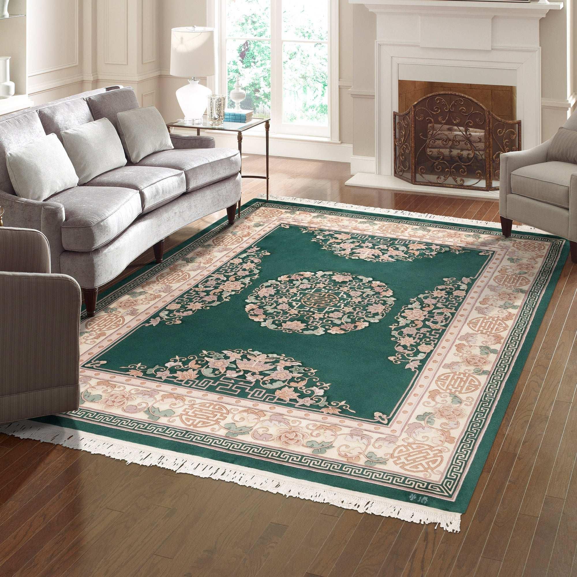 Pagoda Hand Knotted Rug Collection, Lyon - USA MEGA SHOP