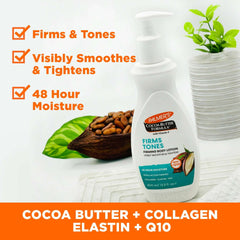 Palmer's Cocoa Butter Formula Firming Body Lotion Smooths and Tightens Loose Dry Skin, 13.5 fl. oz.