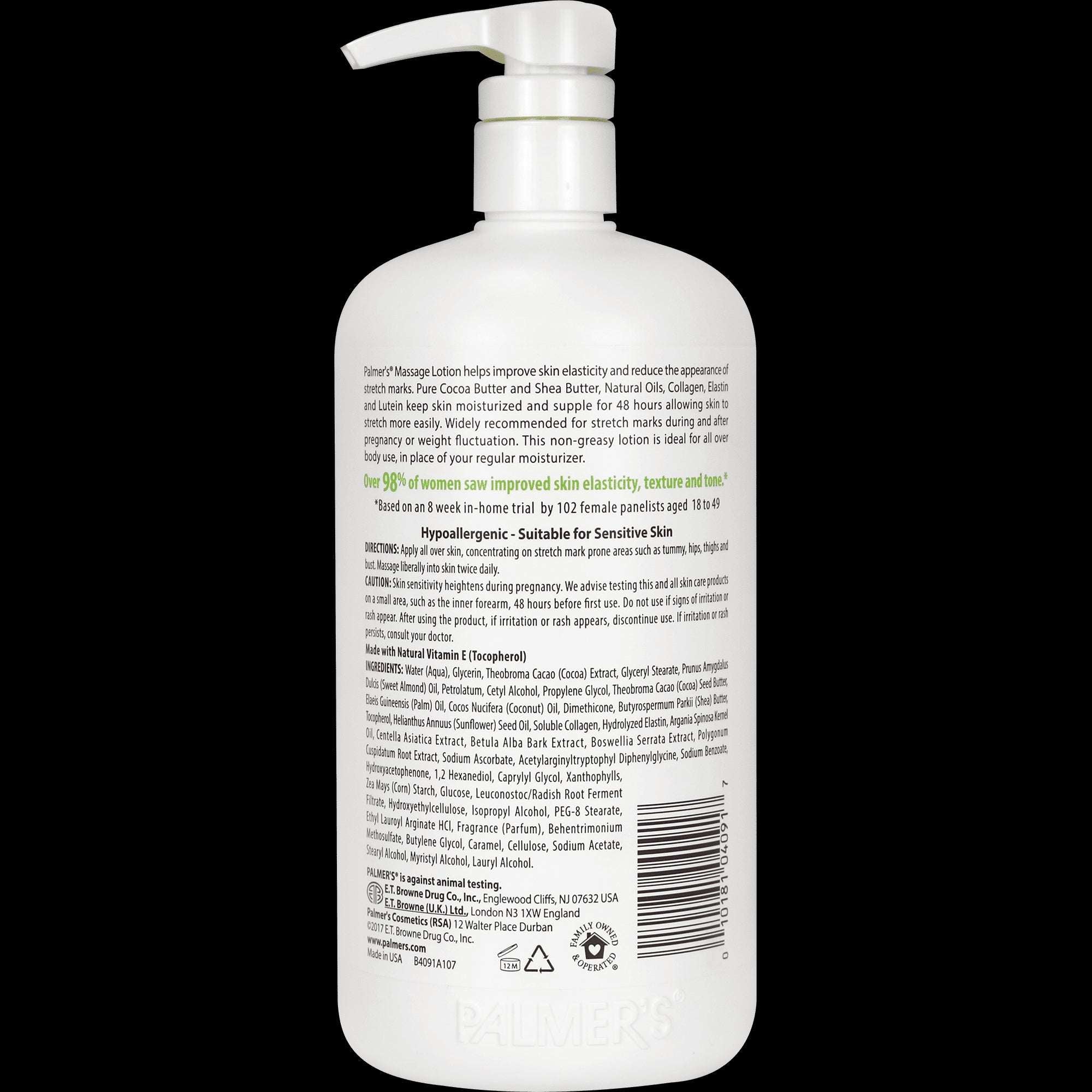 Palmer's Cocoa Butter Formula with Vitamin E Massage Lotion for Stretch Marks, 33.8 fl. oz.