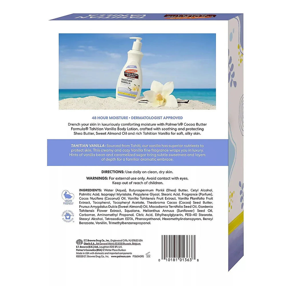 Palmer's Cocoa Butter Formula Tahitian Vanilla Body Lotion, 2 pk./13.5 fl. oz. - USA MEGA SHOP