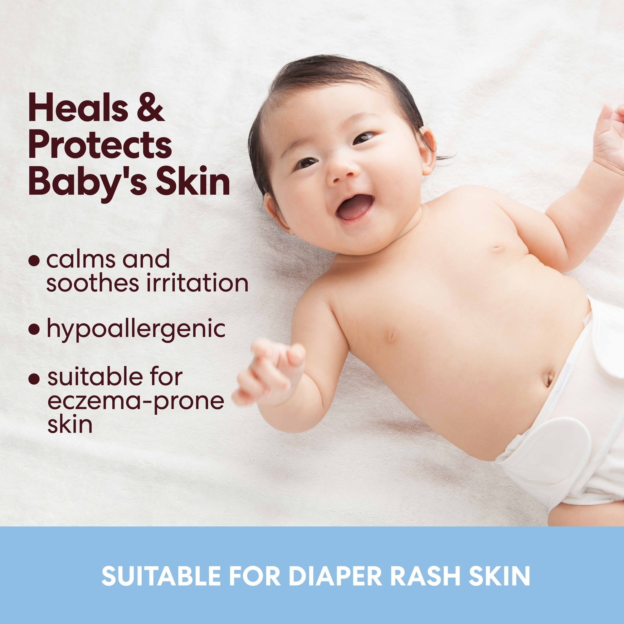 Palmer's Baby Cocoa Butter Formula Hydrating Baby Balm, Vitamin E & Cocoa Extract, 7.25 oz