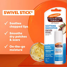 Swivel Stick lip balm tube and jar for smoothness, part of Palmer's cocoa butter set