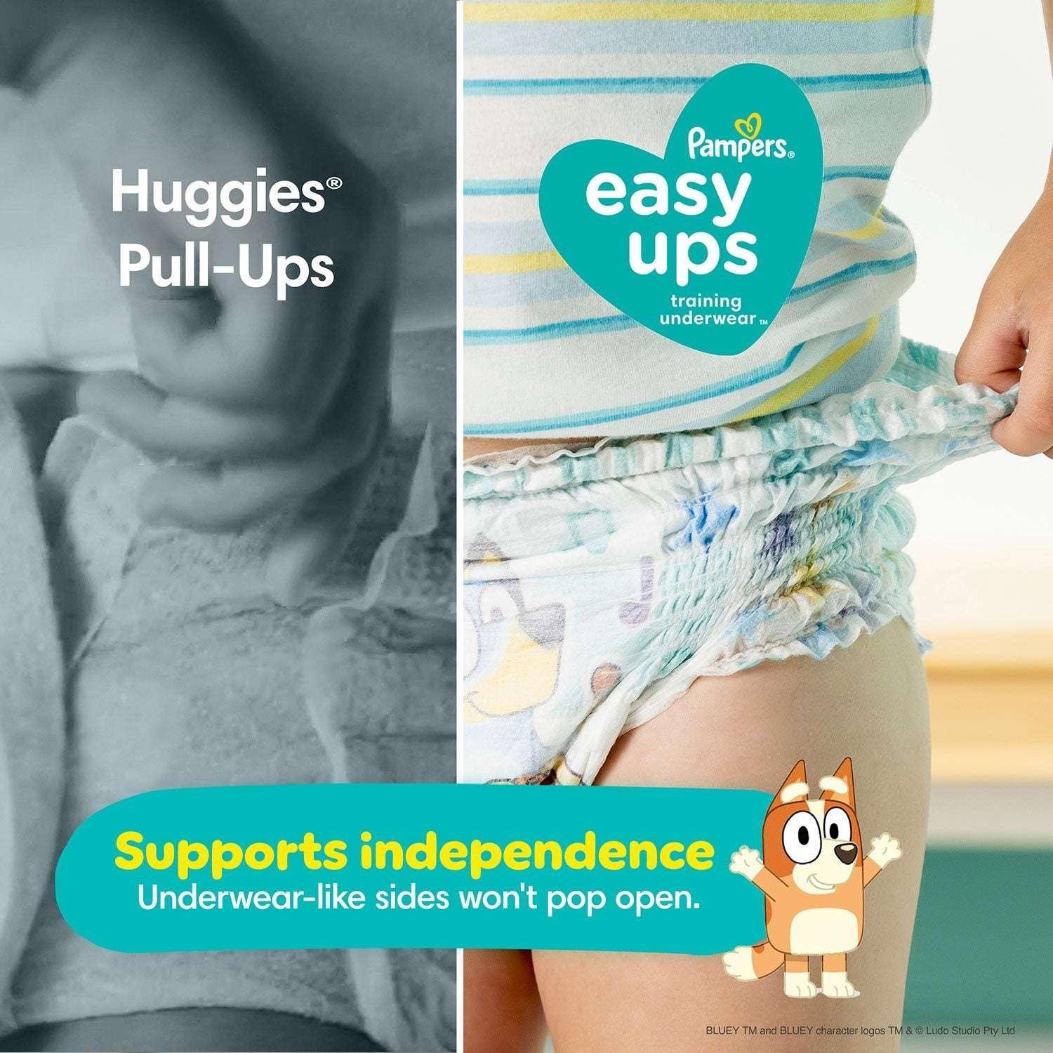 Pampers Easy Ups Training Pants Underwear, Sizes 2T-6T