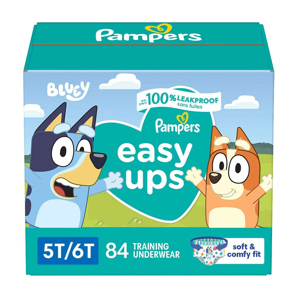Pampers Easy Ups Training Pants Underwear, Sizes 2T-6T