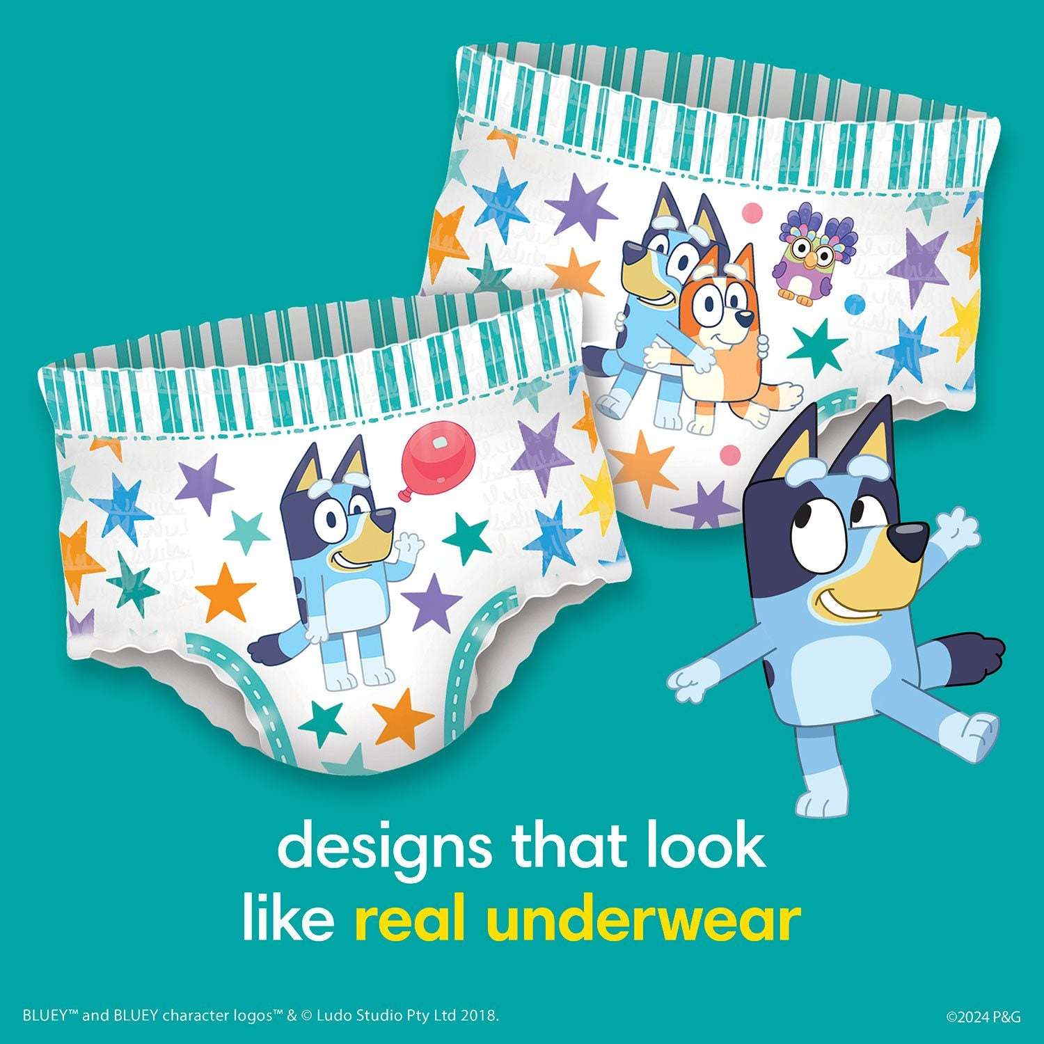 Pampers Easy Ups Training Pants Underwear, Sizes 2T-6T