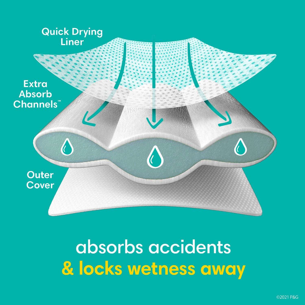 Pampers Easy Ups Training Pants Underwear, Sizes 2T-6T