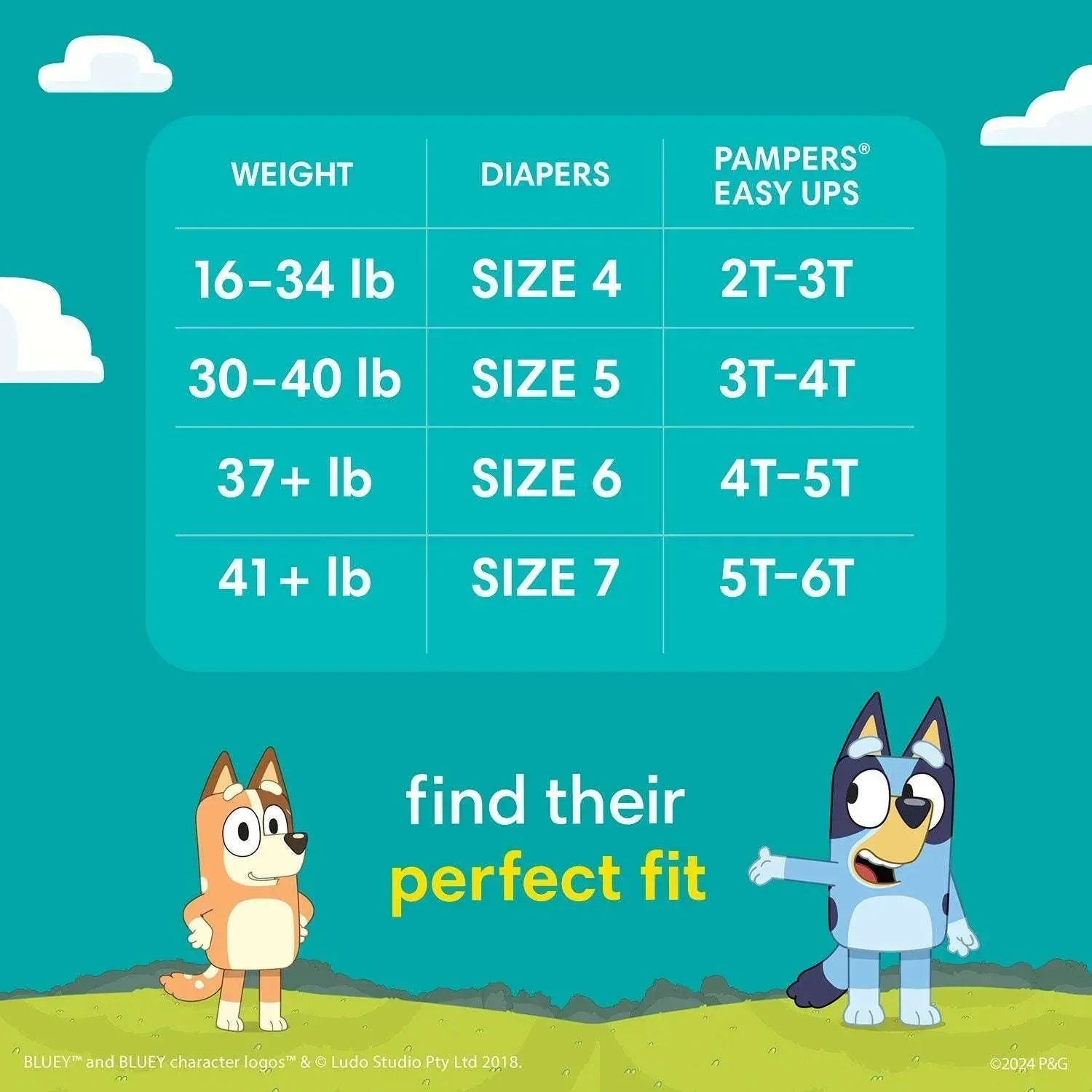 Pampers Easy Ups Training Pants Underwear, Sizes 2T-6T