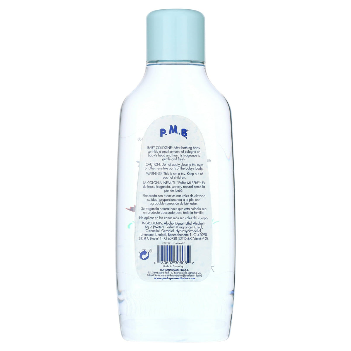 Para Mi Bebe Colonia Natural Parfum, Fragrance for Kids, 25 Oz, Mini & Travel Size