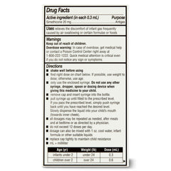 Parent's Choice Infant Gas Relief Drops, Simethicone 20mg, 1 fl oz