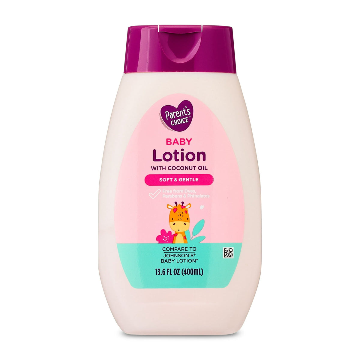 Parent's Choice Baby Lotion with Coconut Oil, 13.6 fl oz
