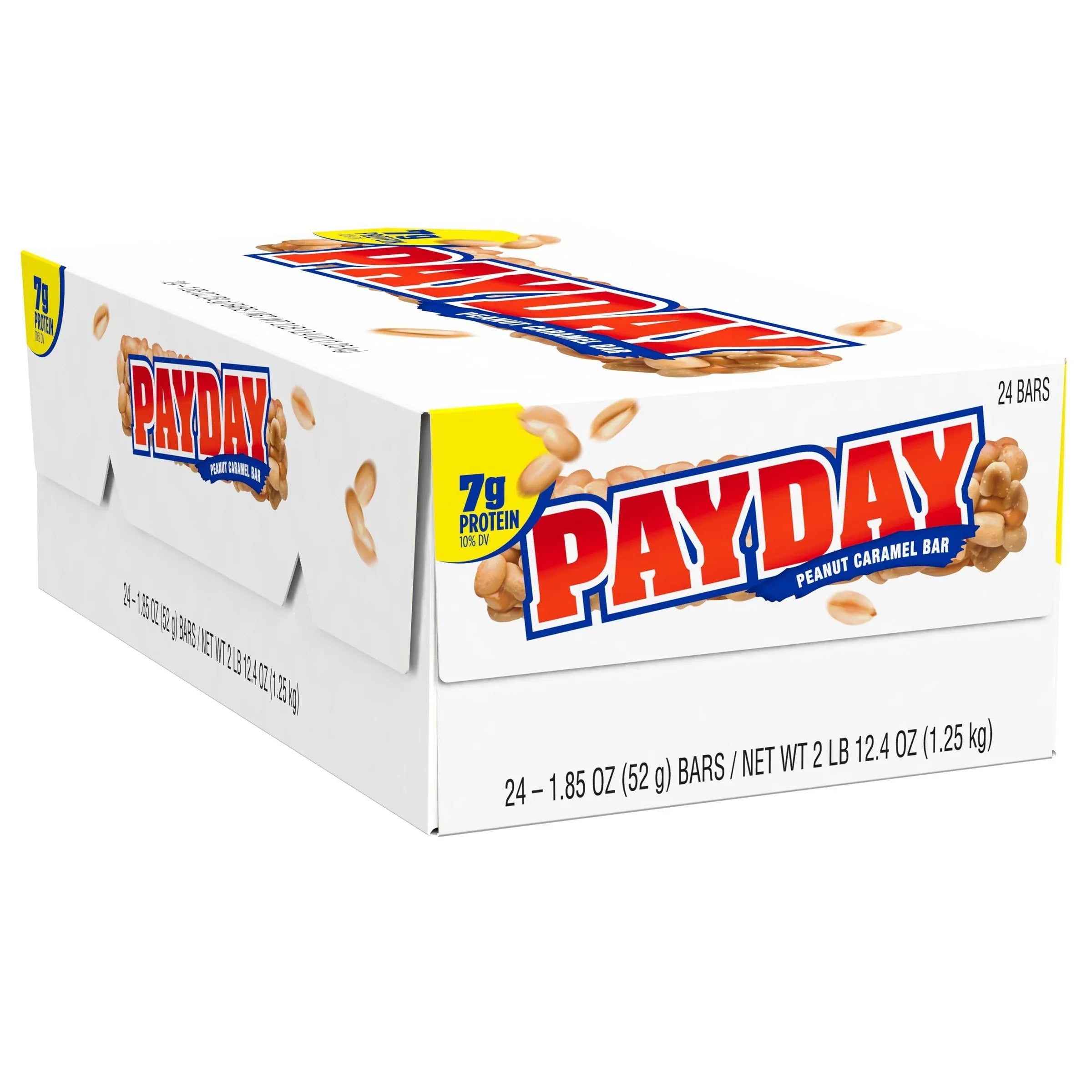 Payday Peanut Caramel Bar, 1.85 oz, 24-count - USA MEGA SHOP
