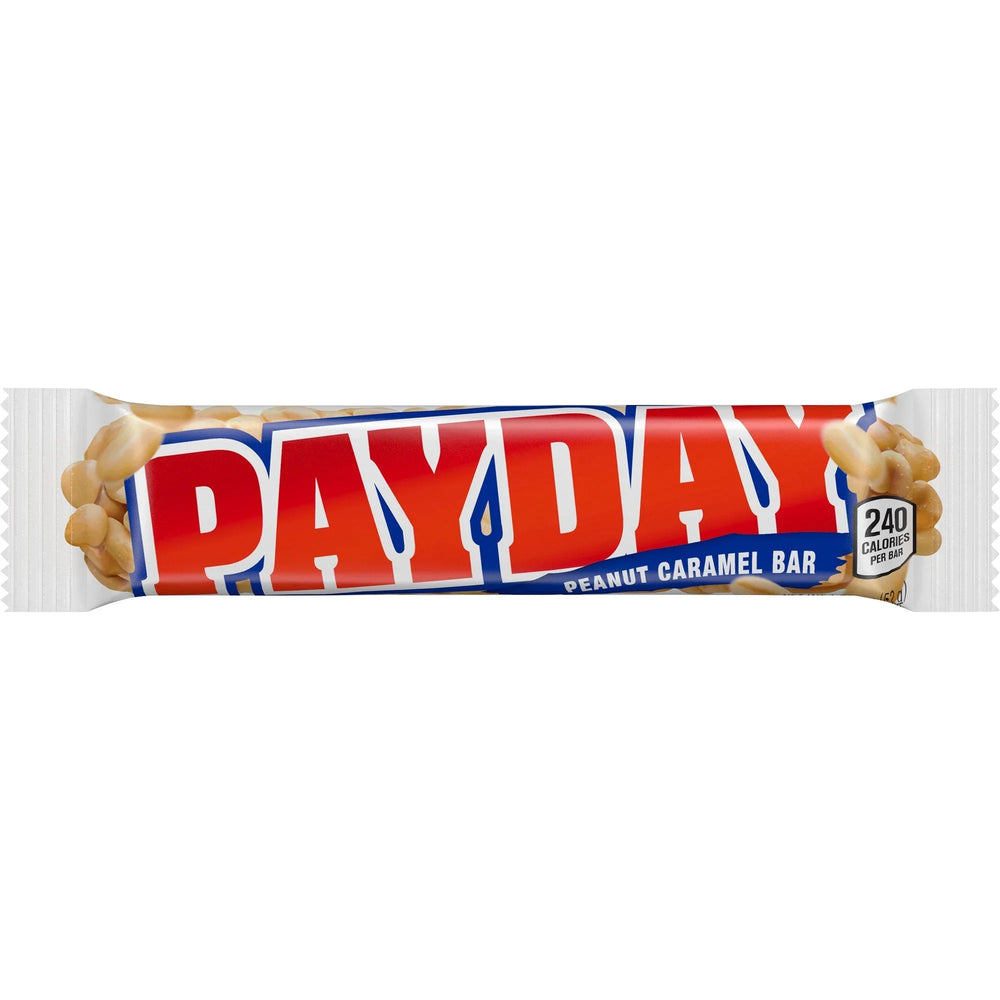 Payday Peanut Caramel Bar, 1.85 oz, 24-count - USA MEGA SHOP