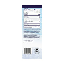 Nutrition facts panel for electrolyte solution freezer pops, back-of-pack label