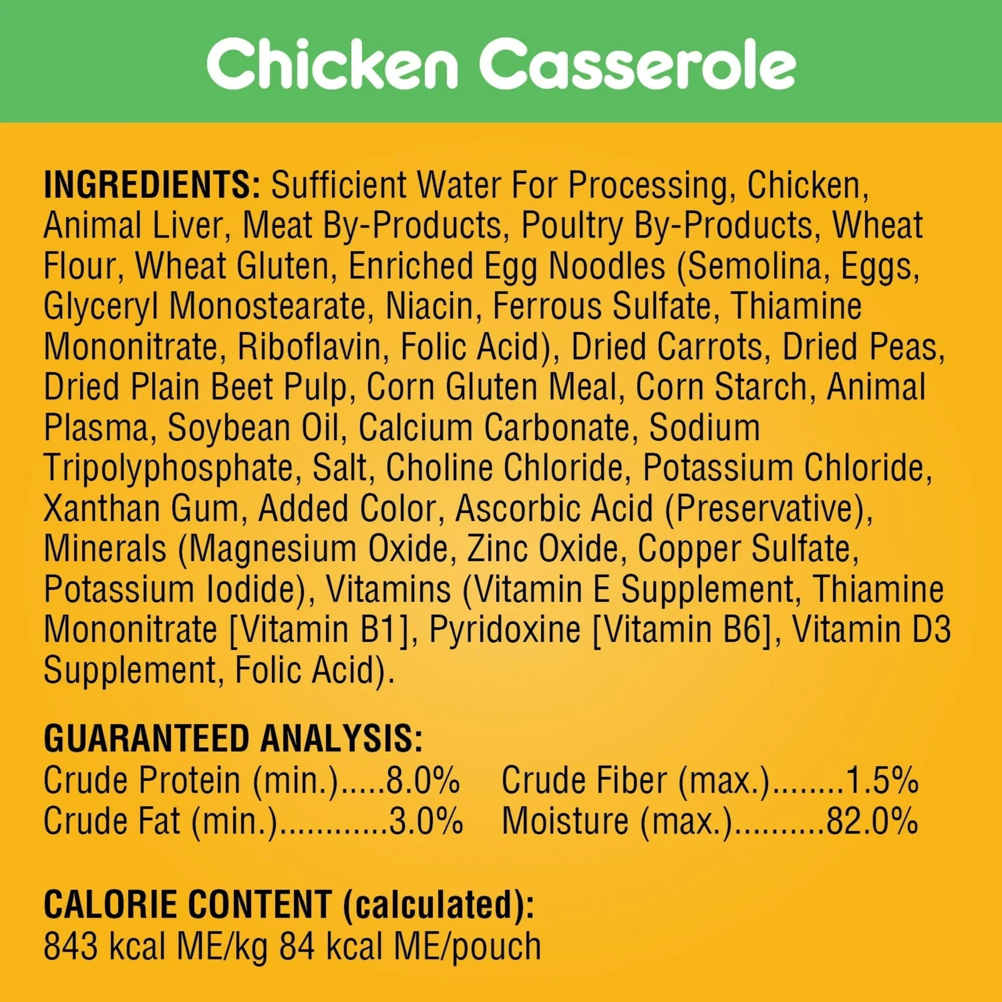 Pedigree Choice Cuts In Gravy Wet Dog Food Chicken Casserole Variety Pack, 3.5 oz Pouches, 18 Count - USA MEGA SHOP