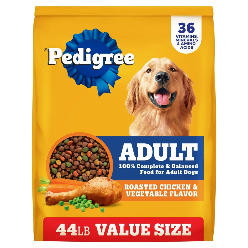 Pedigree Complete Nutrition Adult Dry Dog Food, Roasted Chicken & Vegetable Flavor - USA MEGA SHOP