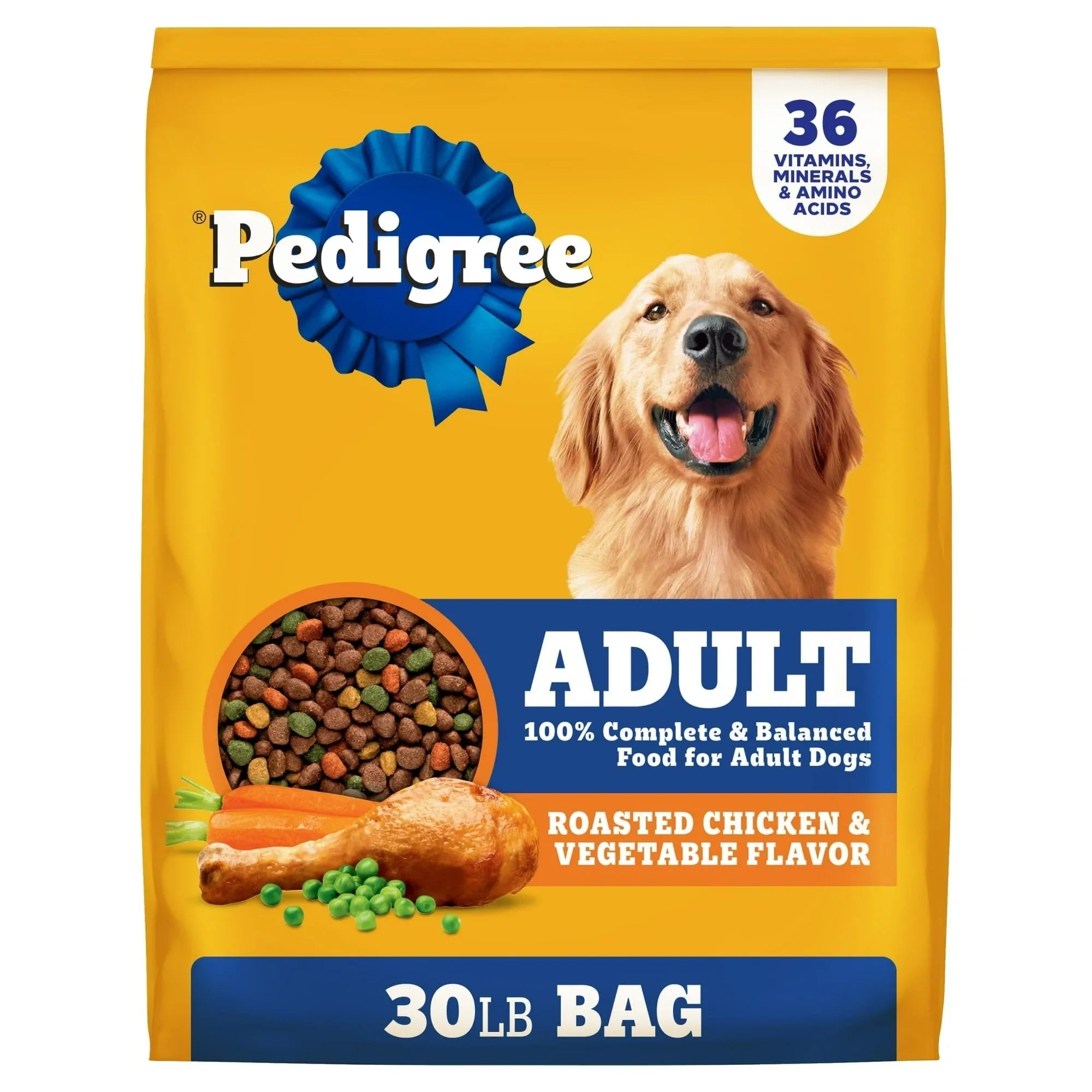 Pedigree Complete Nutrition Adult Dry Dog Food, Roasted Chicken & Vegetable Flavor - USA MEGA SHOP