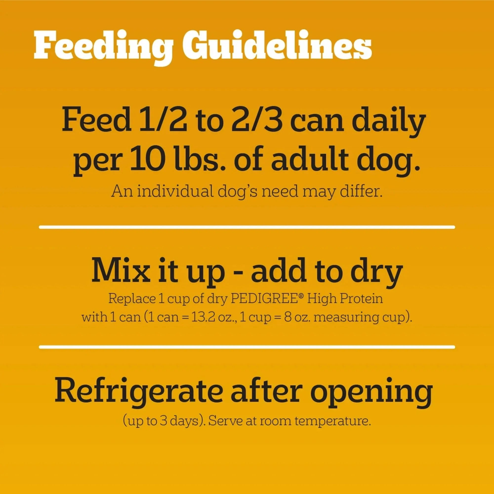 Pedigree High Protein Beef Lamb & Chicken Turkey In Gravy Wet Food Variety Pack (12) 13.2 oz Cans - USA MEGA SHOP