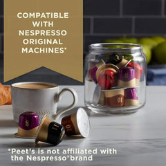 Peet's Coffee Crema Scura Intensity 9 Medium Roast Pods, 50 ct.