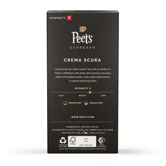 Peet's Coffee Crema Scura Intensity 9 Medium Roast Pods, 50 ct.