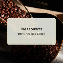Arabica coffee beans in scoop for Café Domingo medium roast