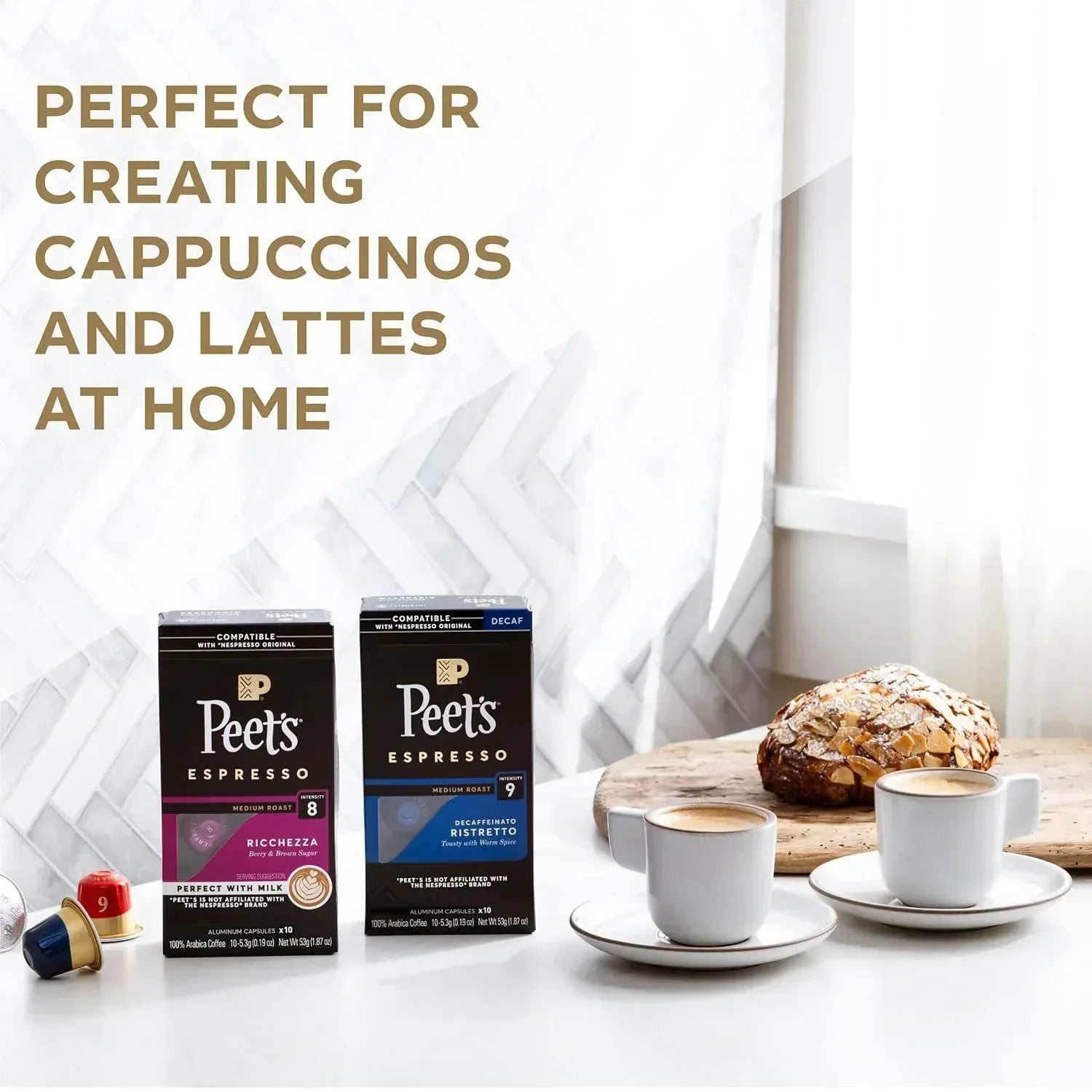 Peets Coffee Variety Capsules, 50 ct.