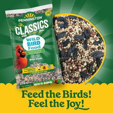 Pennington Classics wild bird food bag with round inset of mixed bird seed