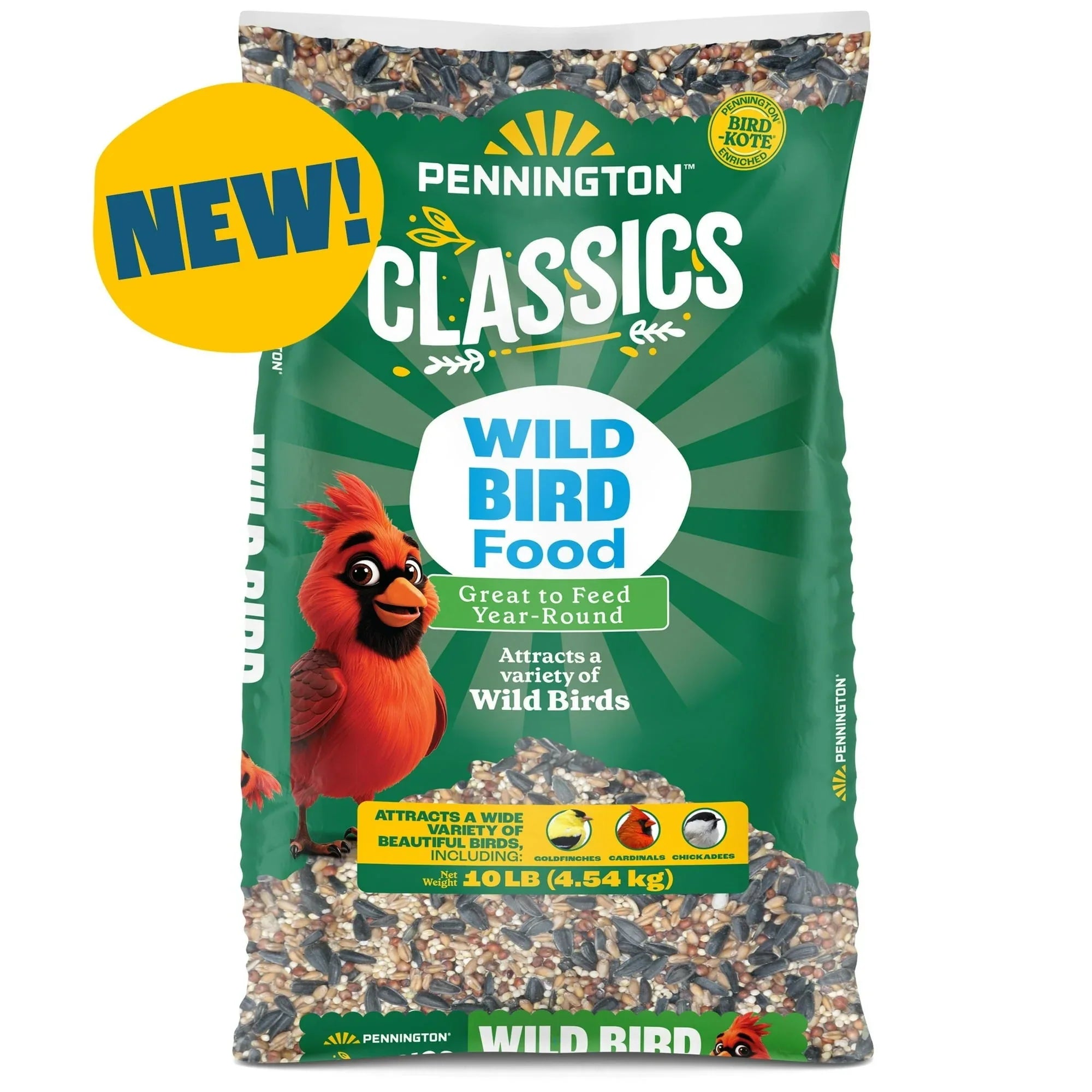 Pennington Classic Dry Wild Bird Feed and Wild Bird Seed, 1 Pack - USA MEGA SHOP