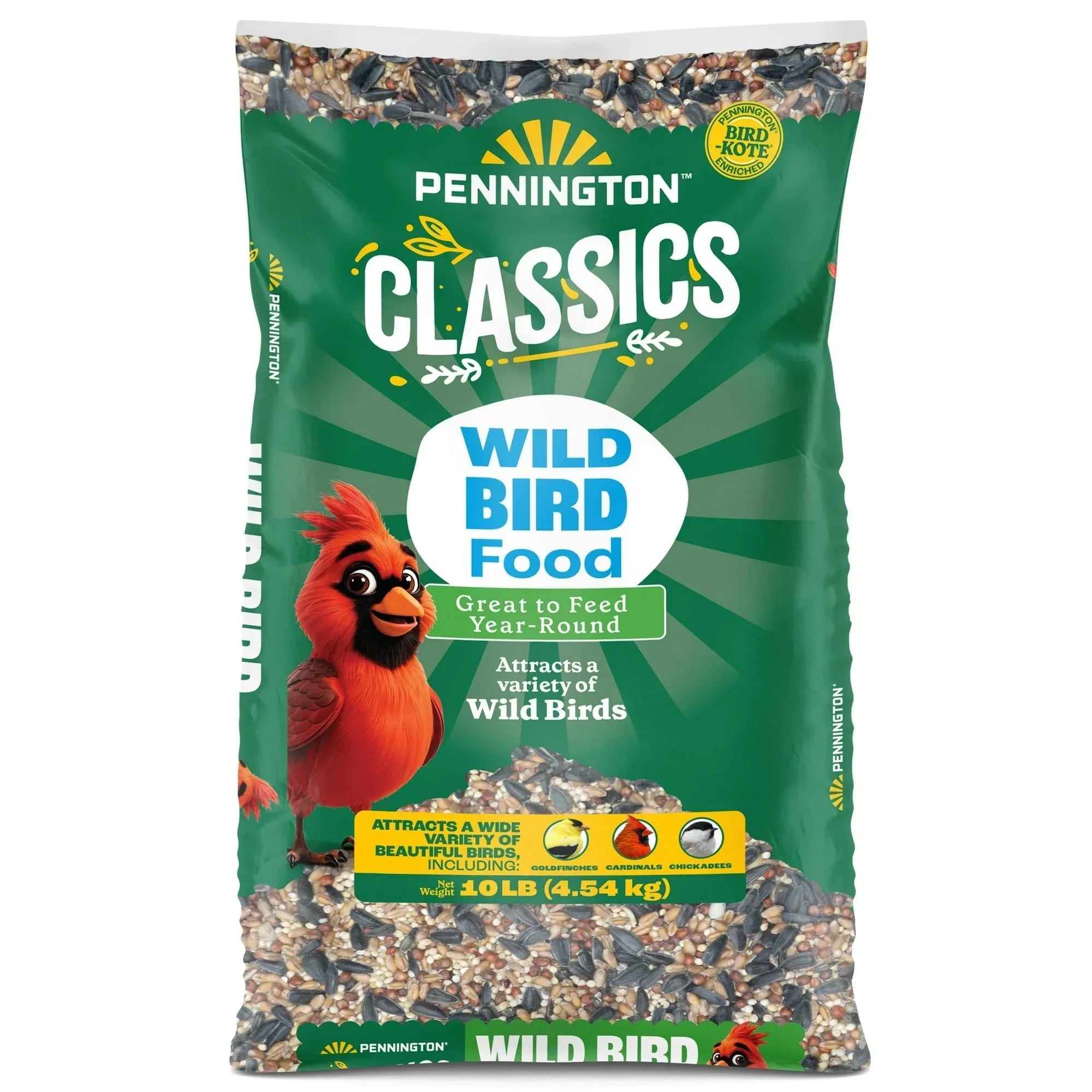 Pennington Classic Dry Wild Bird Feed and Wild Bird Seed, 1 Pack
