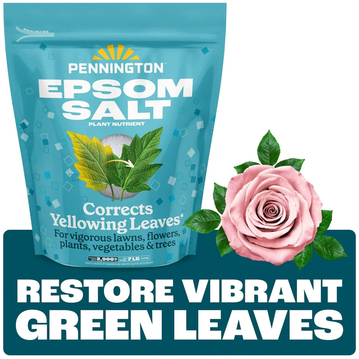 Pennington Epsom Salt Plant Food Fertilizer, 7 lb.