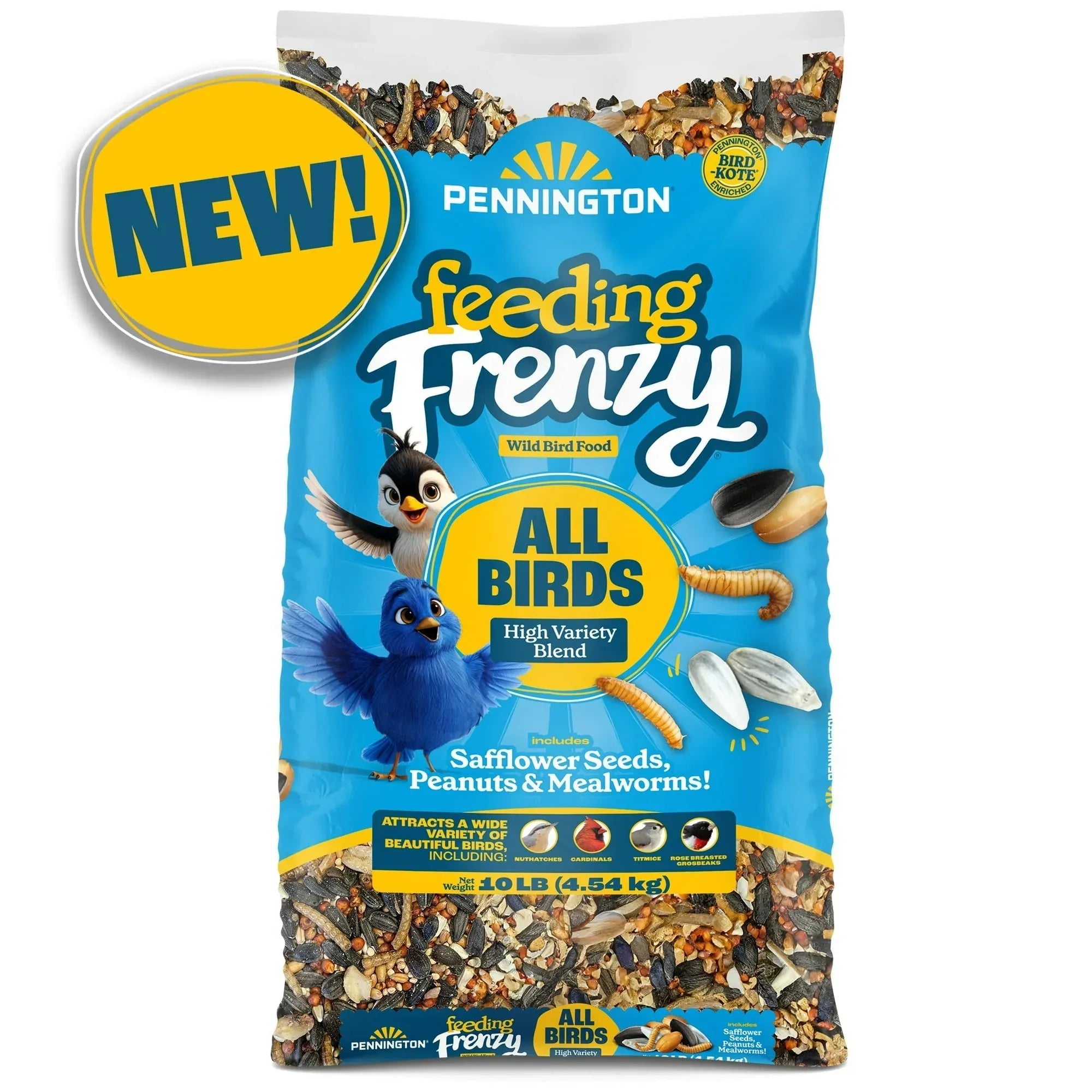 Pennington Feeding Frenzy Wild Bird Seeds, Wild Bird Food Mix