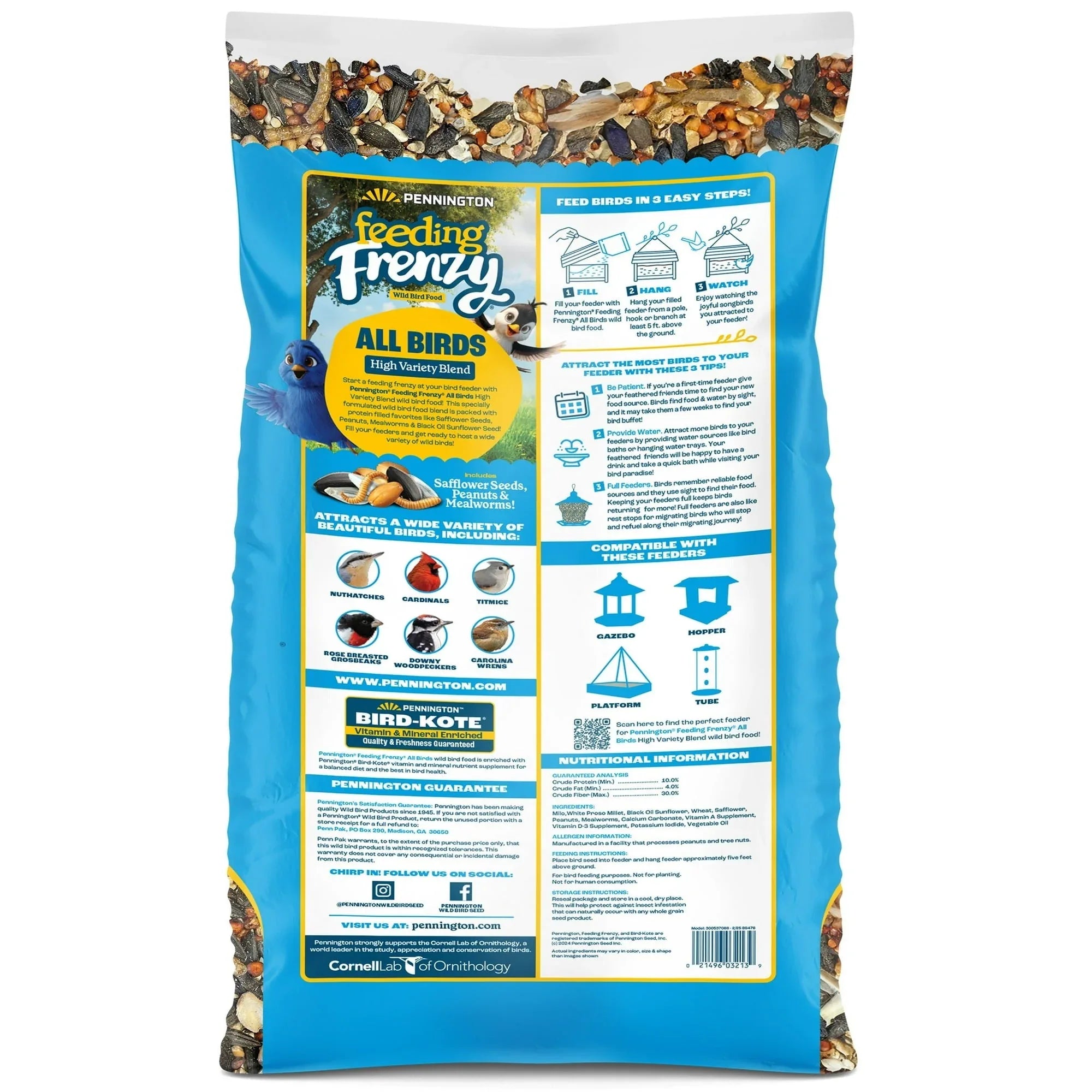 Pennington Feeding Frenzy Wild Bird Seeds, Wild Bird Food Mix - USA MEGA SHOP