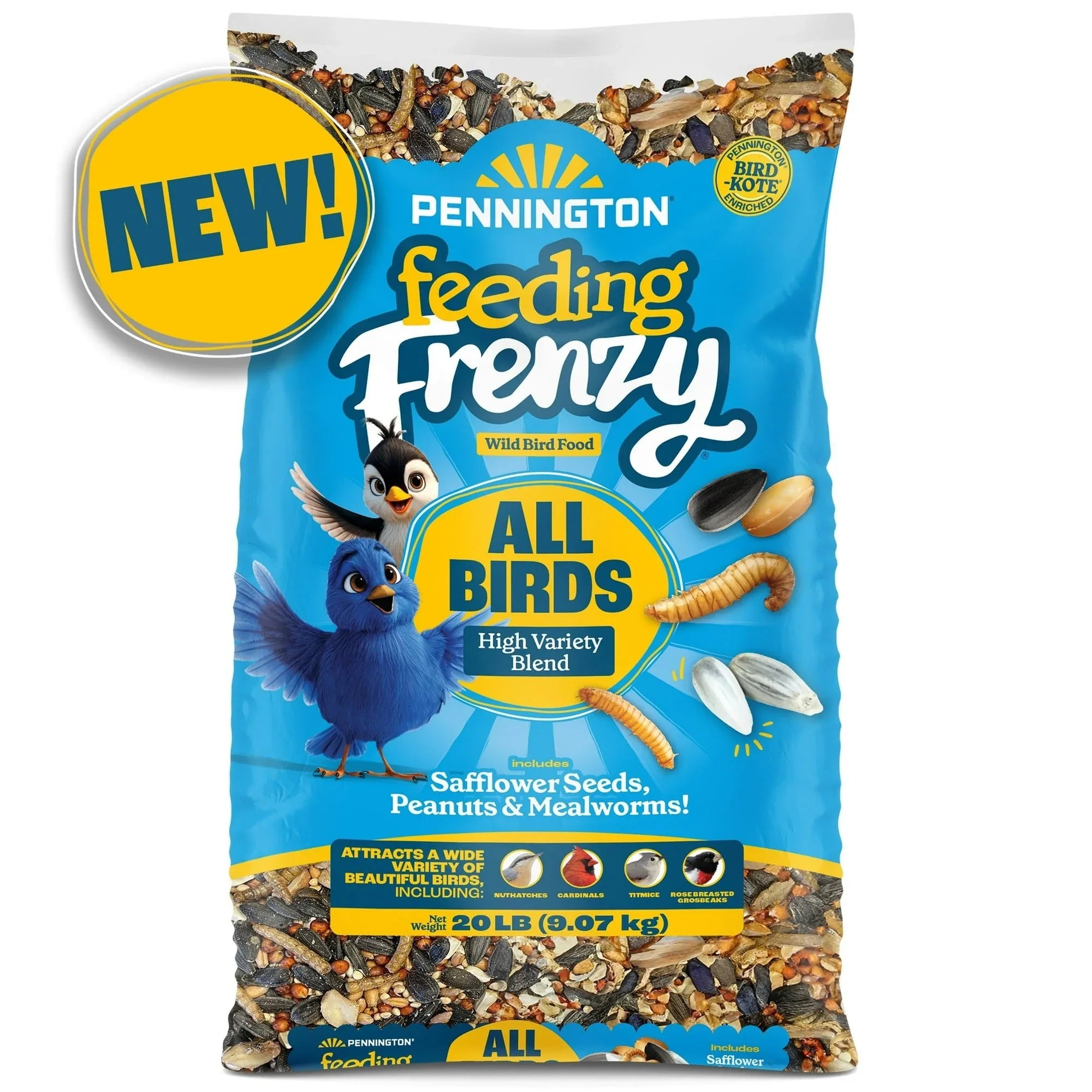 Pennington Feeding Frenzy Wild Bird Seeds, Wild Bird Food Mix - USA MEGA SHOP
