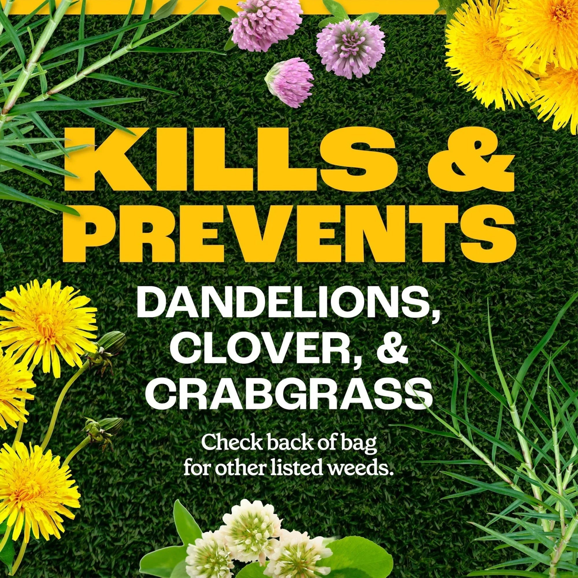Pennington Full Season Weed and Feed Plus Crabgrass Control Lawn Food 25-0-8 Fertilizer