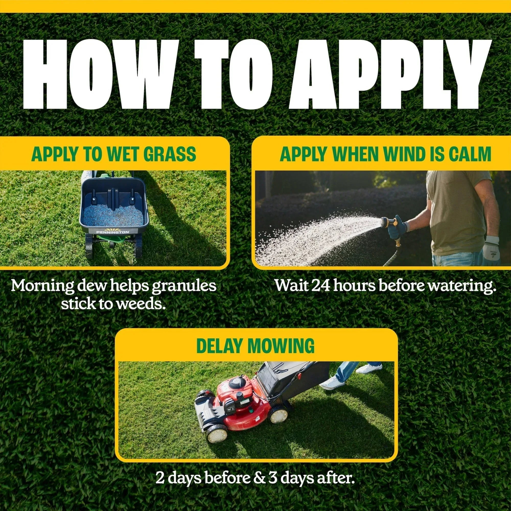Pennington Full Season Weed and Feed Plus Crabgrass Control Lawn Food 25-0-8 Fertilizer