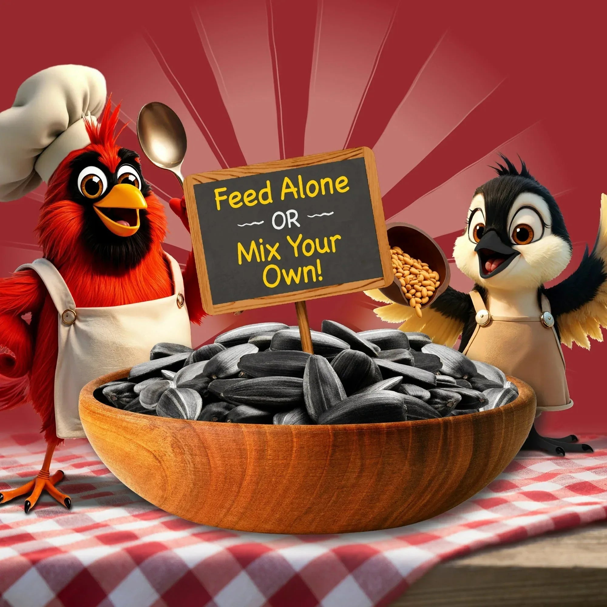 Pennington Recipe Selects Black Oil Sunflower Seed Dry Wild Bird Feed, Bird Food, 1 Pack