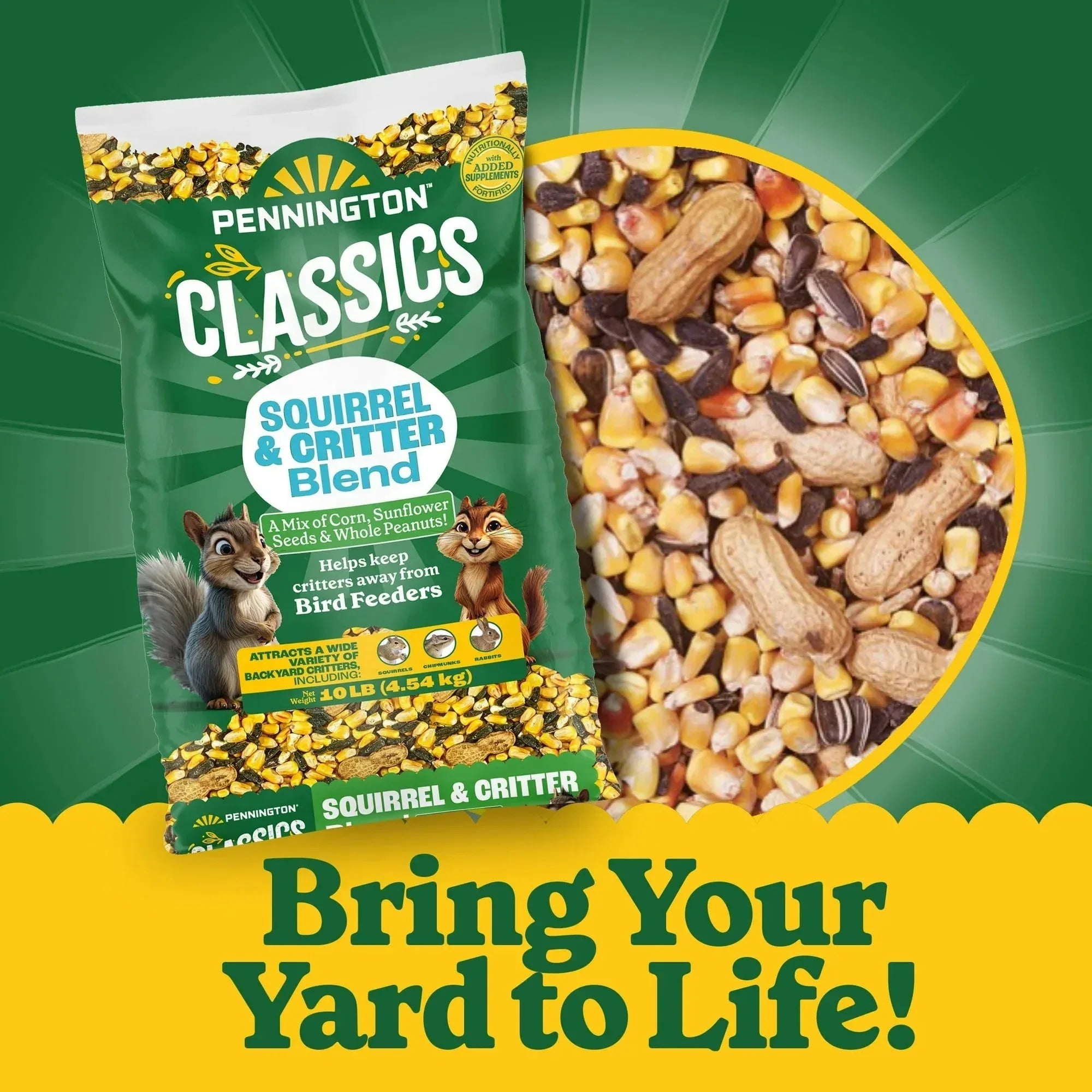 Pennington Classics Squirrel & Critter Blend Wildlife Food - USA MEGA SHOP