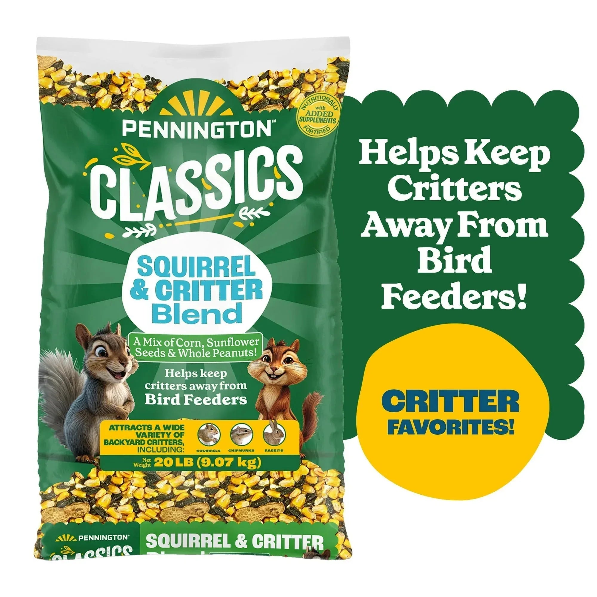 Pennington Classics Squirrel & Critter Blend Wildlife Food - USA MEGA SHOP